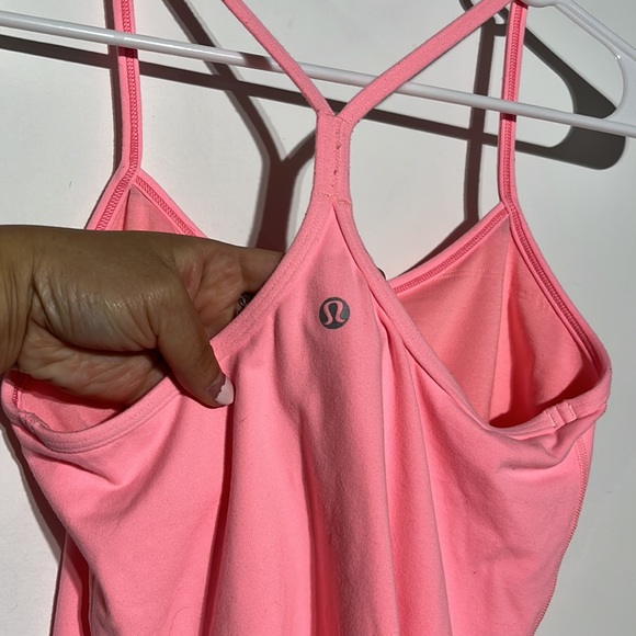 Lululemon Power Y Tank Flash Light Size 6 - Picture 9 of 10